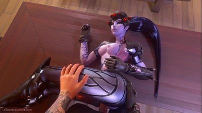 Widowmaker Gets Pounded - 2 min