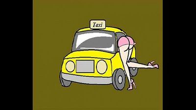 Wife pays for the Taxi Cartoon - 37 sec