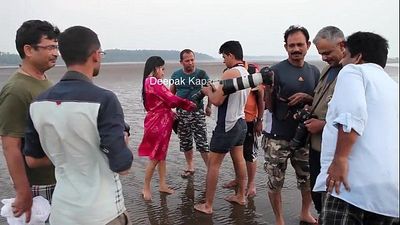 Indian actress nude photoshoot - 3 min