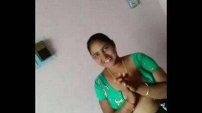 Tamil cute aunty with Tamil conversation - 2 min