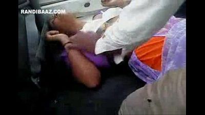 Desi Housewife enjoys sex in car - 3 min