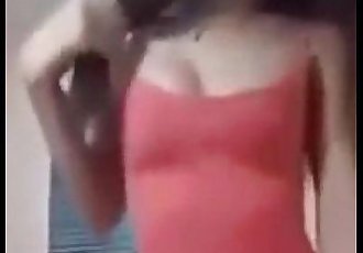 Selfie 109 thai beautiful girl sexy cameltoe dance - 1 min 3 sec